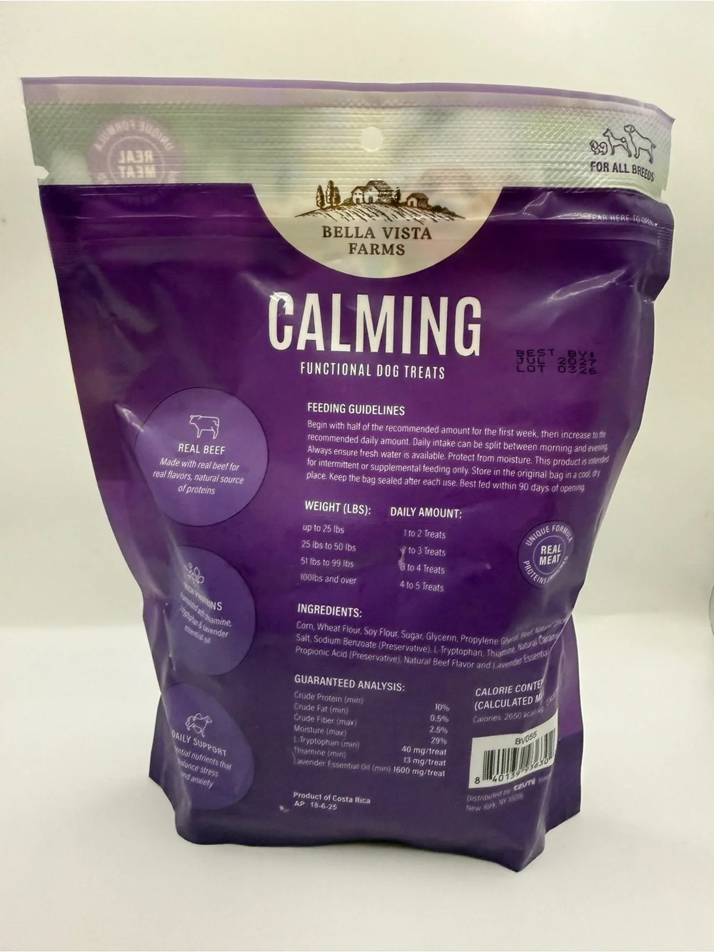 Calming Dog Treats - Purple